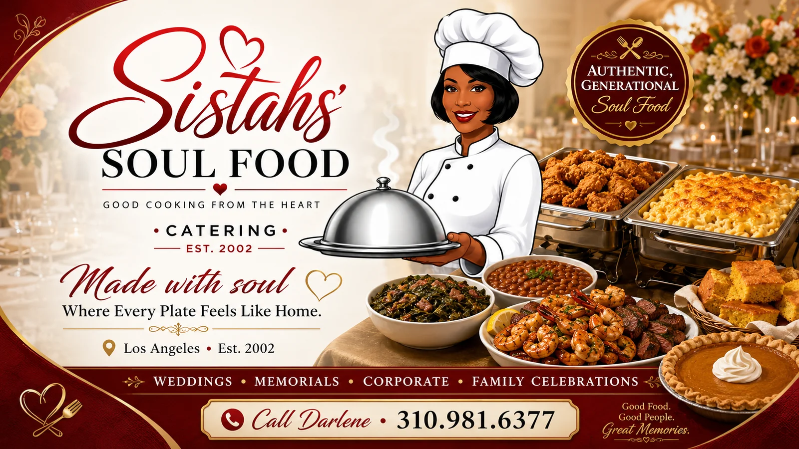 Sistah's Soul Food Catering project preview